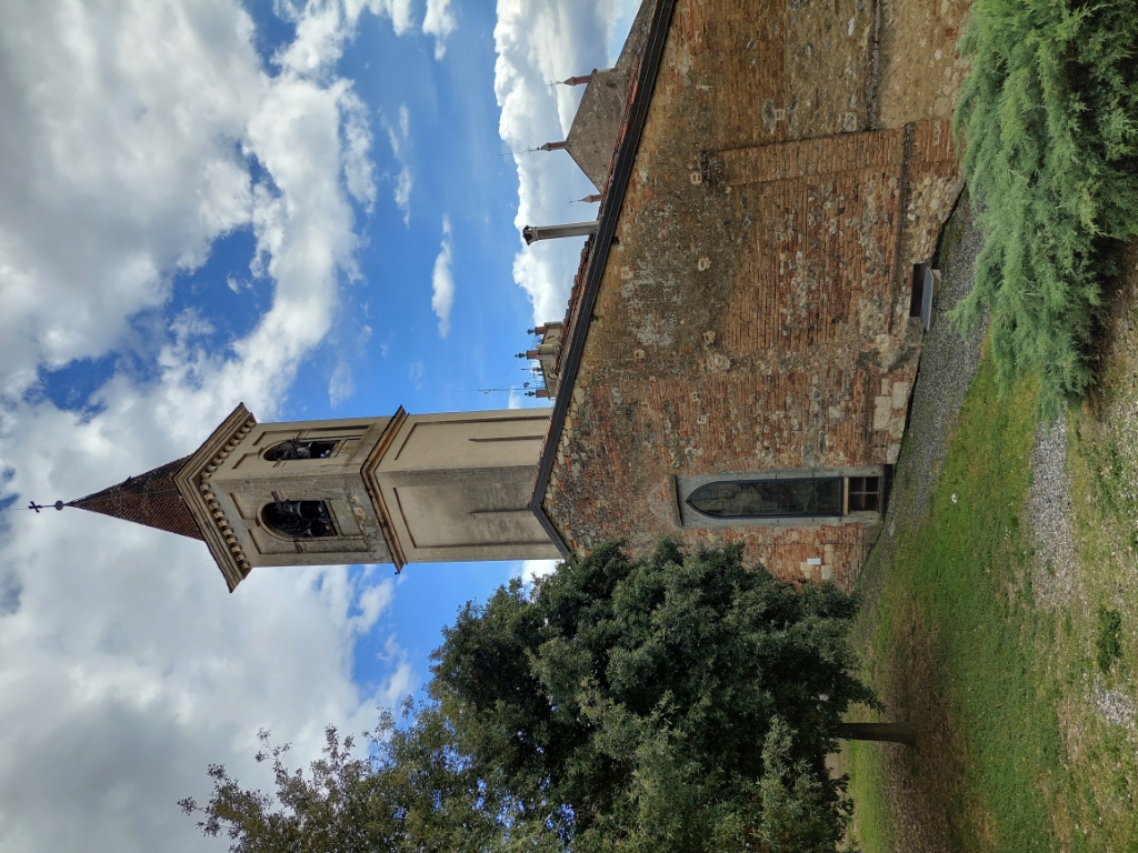 Rosignano Monferrato - PARROCCHIALE DI  SAN VITTORE-Abside e campanile