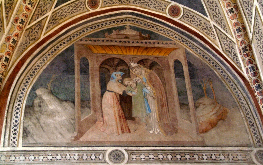 Buttigliera Alta - CHIESA O ABBAZIA DI  SANT'ANTONIO DI RANVERSO-Cappella di San Biagio - Affreschi