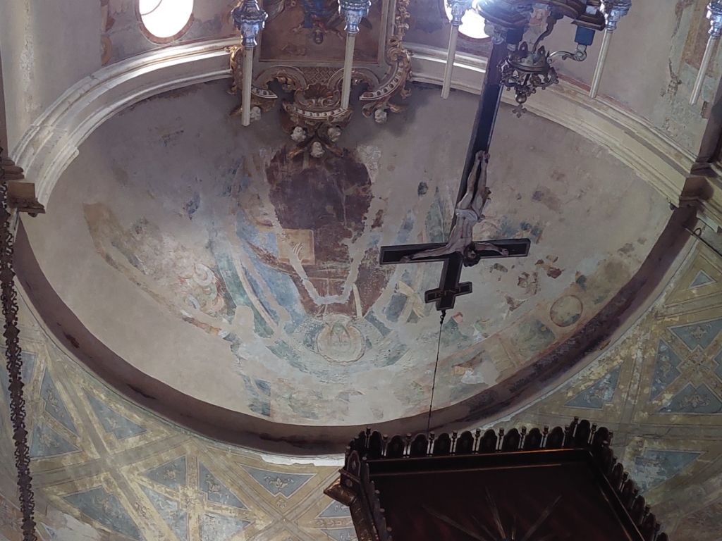 San Mauro Torinese - PARROCCHIALE DI SANTA MARIA DI PULCHERADA-Cristo Pantocratore nell'abside