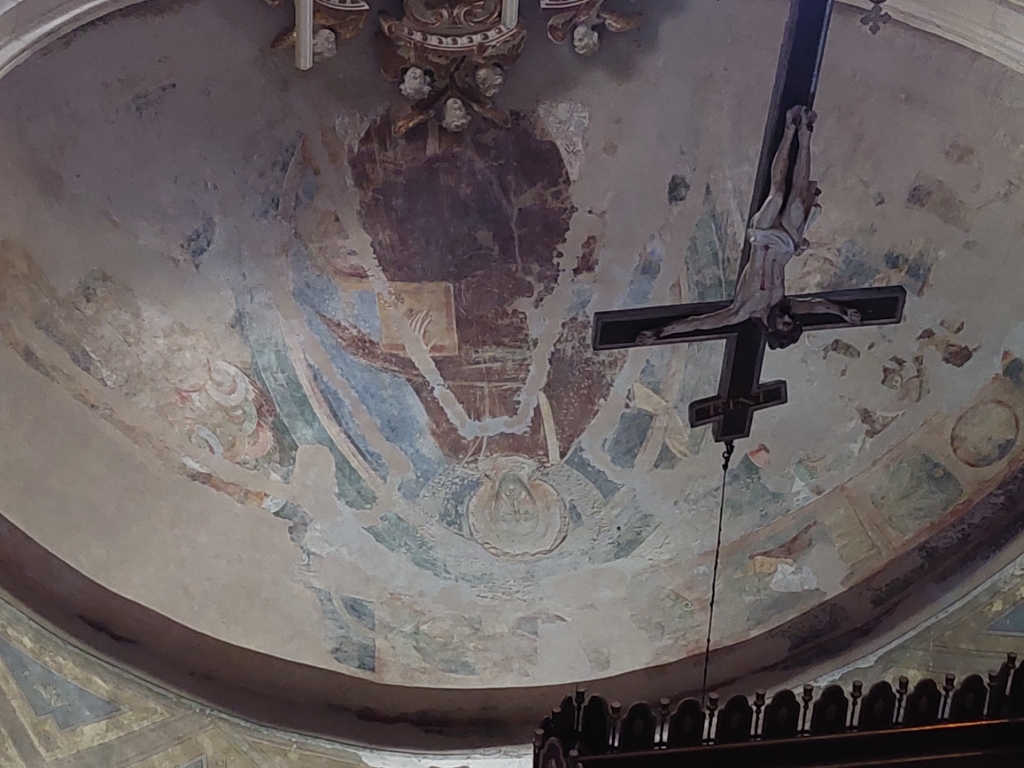 San Mauro Torinese - PARROCCHIALE DI SANTA MARIA DI PULCHERADA-Cristo Pantocratore nell'abside