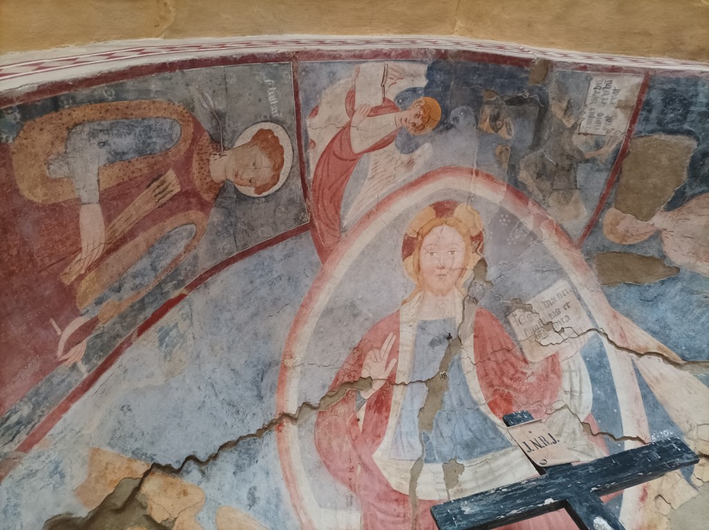 Montiglio Monferrato - CHIESA DEI SANTI FABIANO E SEBASTIANO-Cristo in Mandorla e santi