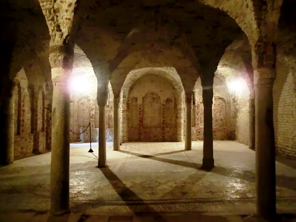Sezzadio - BADIA O ABBAZIA DI SANTA GIUSTINA-Cripta