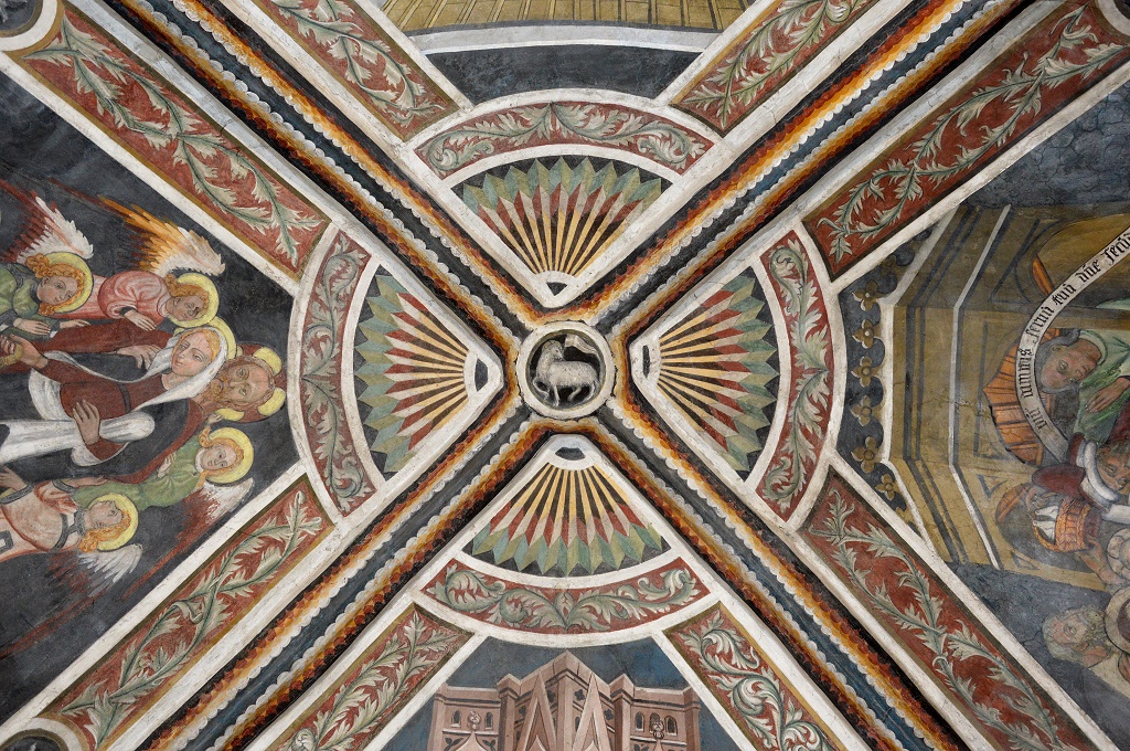 Roletto - PARROCCHIALE DELLA  NATIVITÀ DI MARIA VERGINE-Chiave di volta dell'abside
