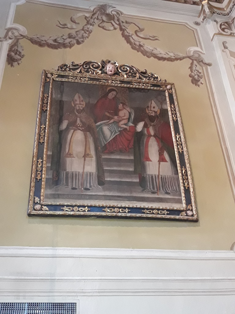 Ala Di Stura - PARROCCHIALE DEI  SANTI NICOLA E GRATO-Dipinto dei santi titolari del '500