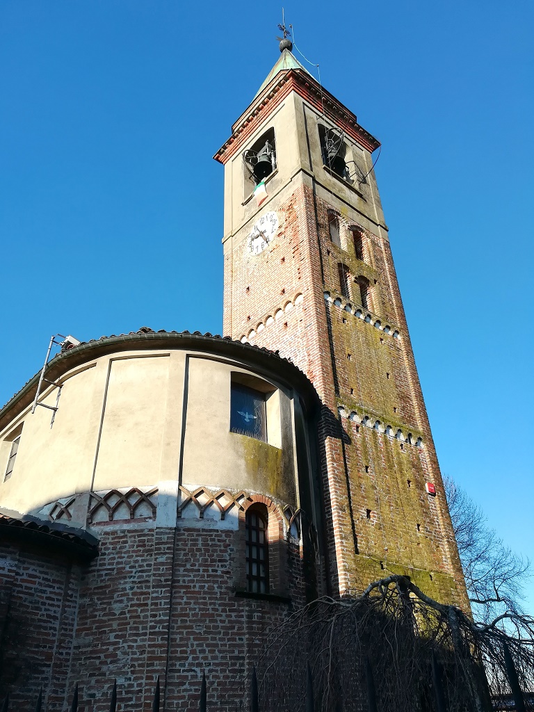 Mandello Vitta - PARROCCHIALE DI  SAN LORENZO-Abside e campanile