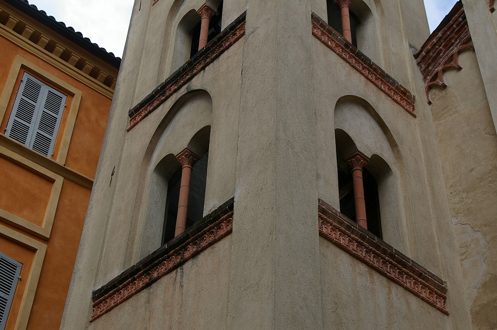 Biella - CHIESA DI SAN GIACOMO-Particolare del campanile