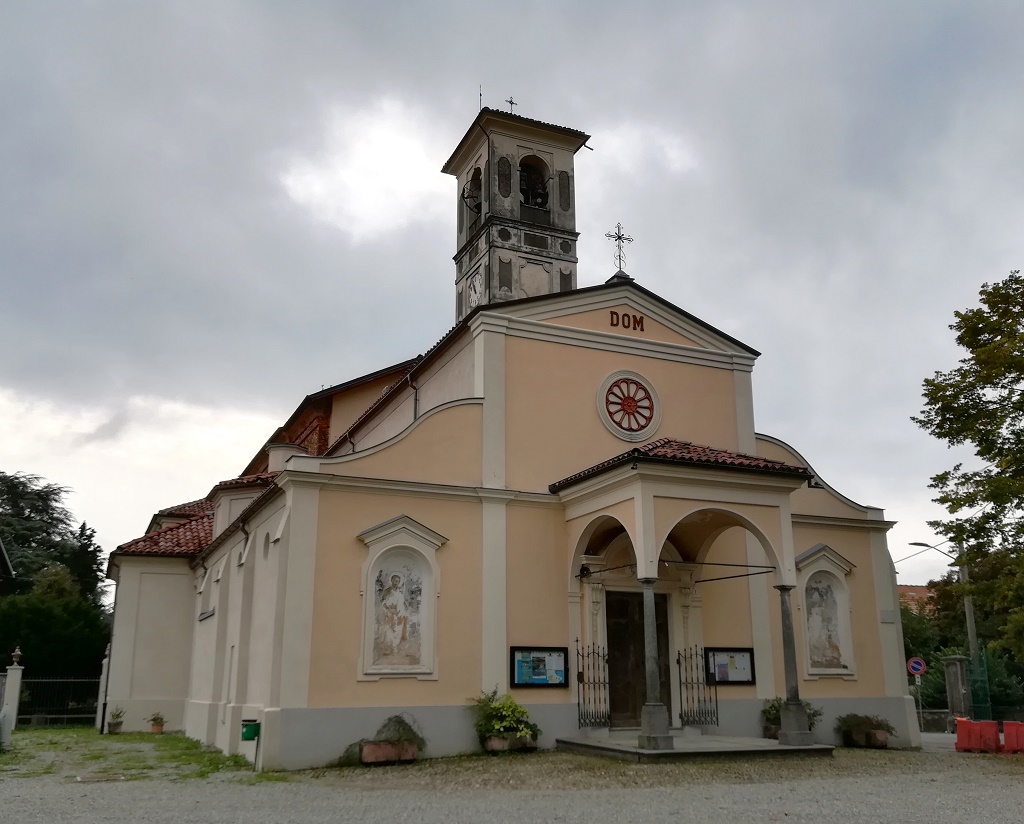 Muzzano - PARROCCHIALE DI SANT'EUSEBIO-Facciata e campanile