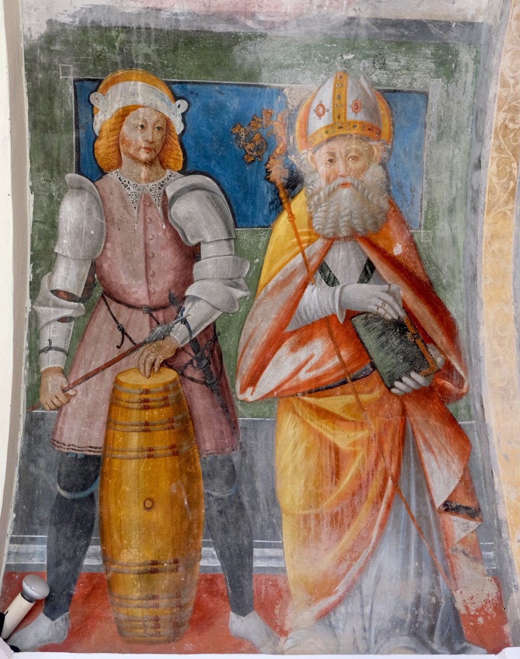 Cossato - CHIESA DI SANTA CATERINA-Santo Guerriero e vescovo santo