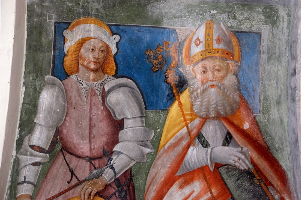 Cossato - CHIESA DI SANTA CATERINA-Santo Guerriero e vescovo santo