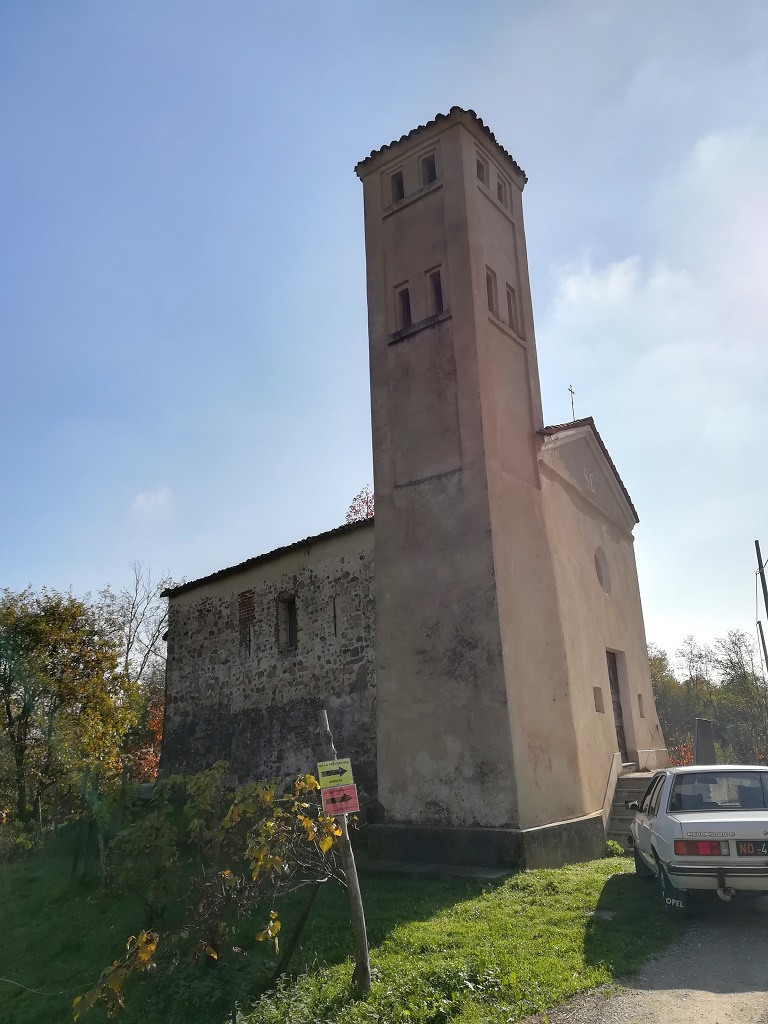 Lessona - RETTORIA DI  SAN GAUDENZIO-Facciata e campanile