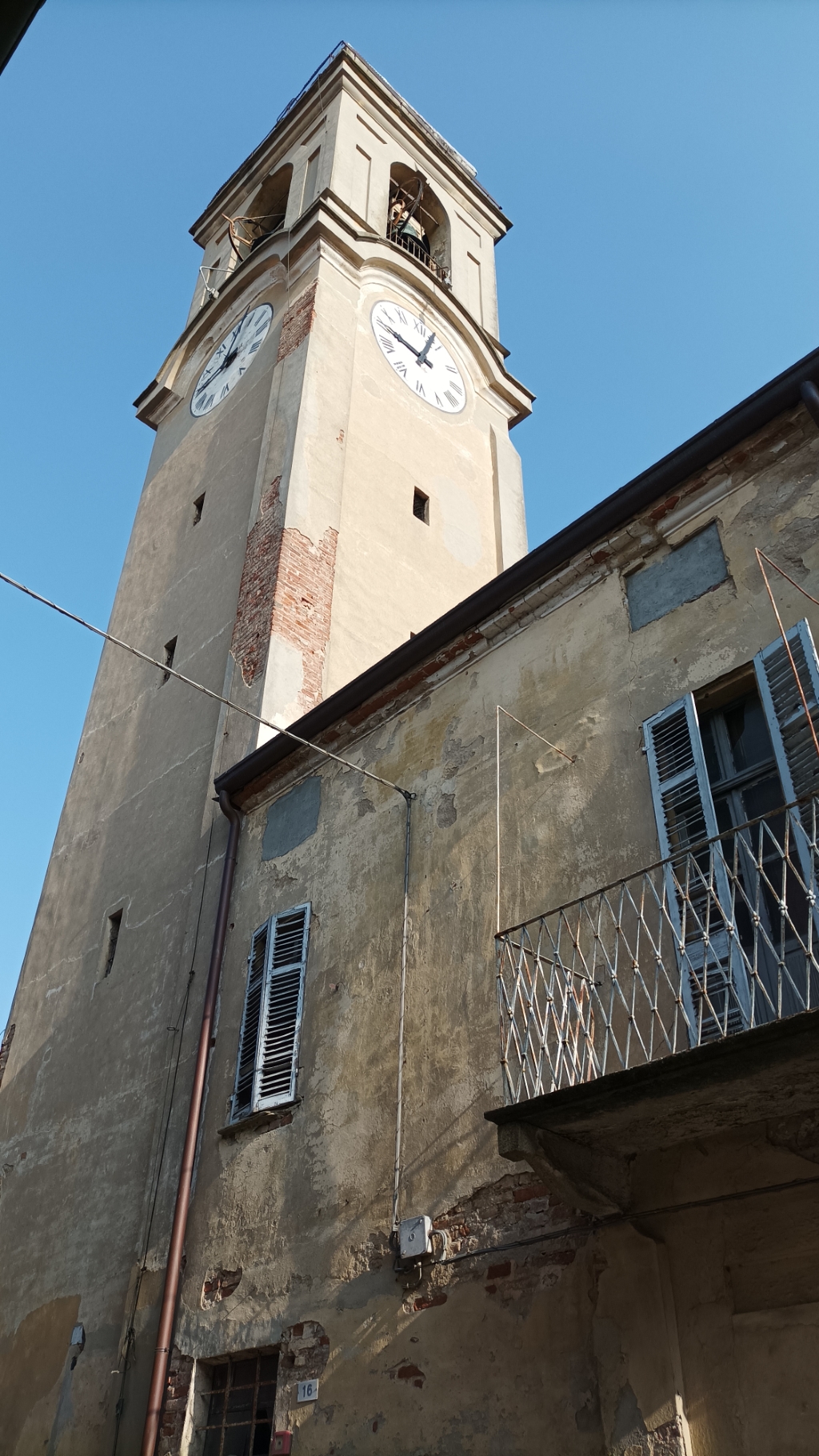 Borgo San Martino - PARROCCHIALE DEI  SANTI GIULITTA E QUIRICO-campanile