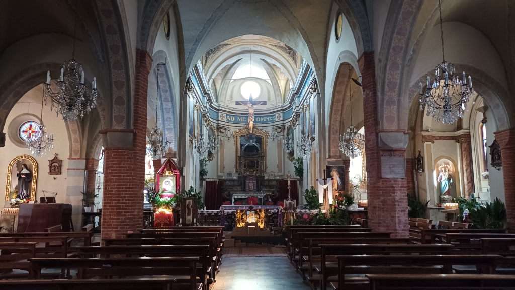 Borgo San Martino - PARROCCHIALE DEI SANTI GIULITTA E QUIRICO-Interno