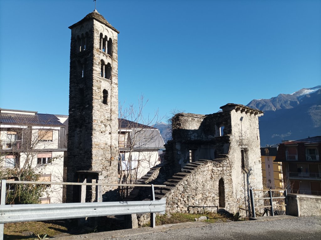 Villadossola - ORATORIO DI  SAN MAURIZIO-Ruderi e campanile