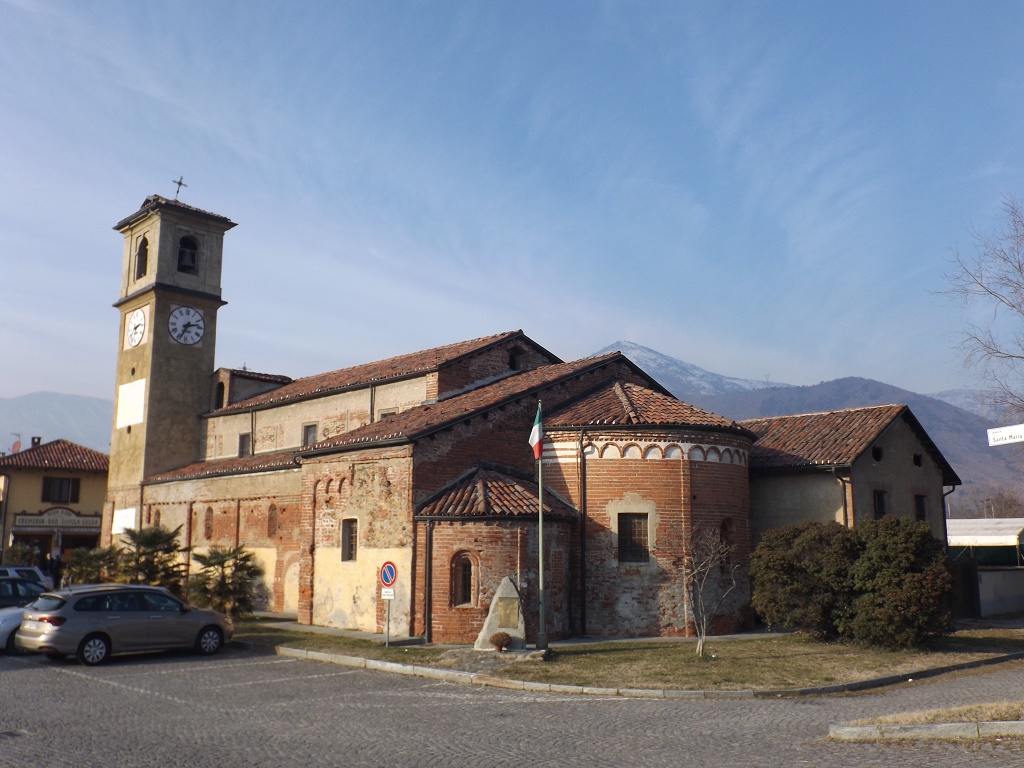 Val Della Torre - CHIESA DI  SANTA MARIA DELLA SPINA-Absidi, fianco destro e campanile