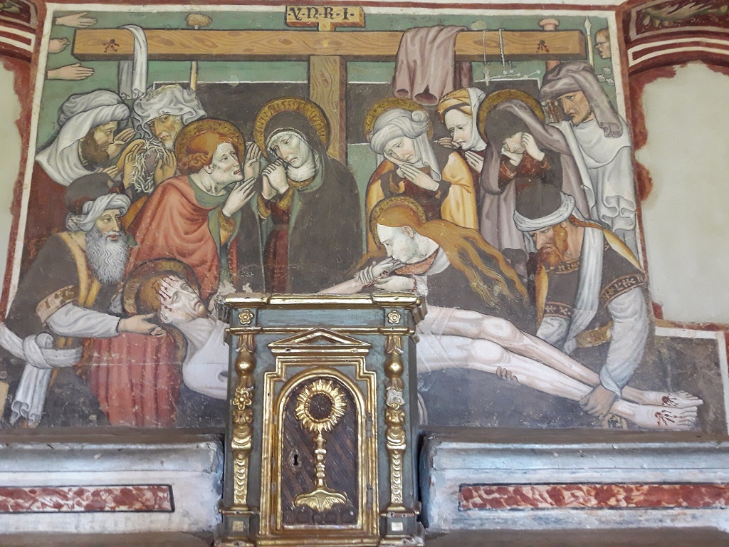 Villafranca Piemonte - CAPPELLA DI  MISSIONE-Deposizione di Cristo