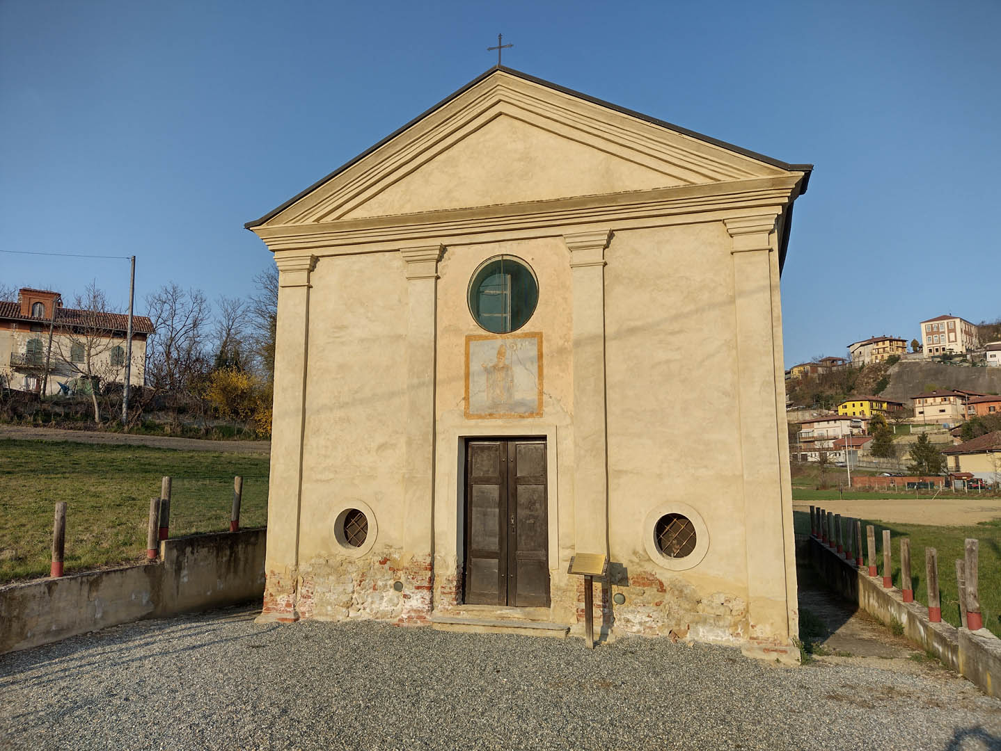 Castelnuovo Don Bosco - CHIESA DI  SANT'EUSEBIO-Facciata