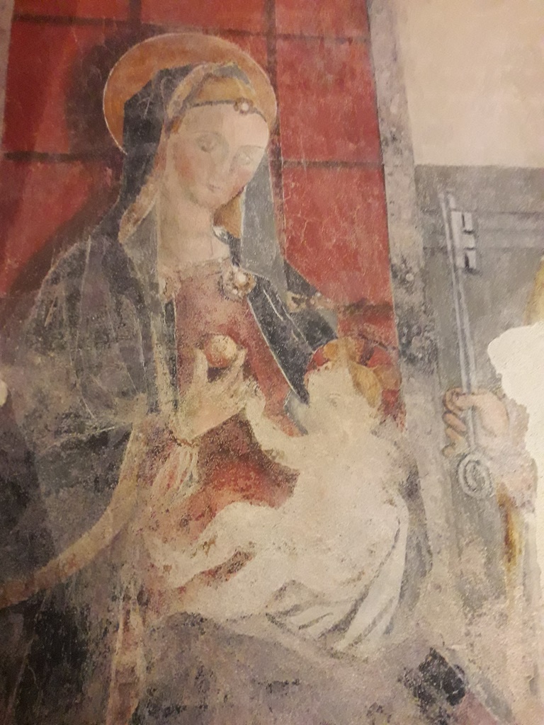 Villafranca Piemonte - PARROCCHIALE DI SAN GIOVANNI-Madonna col Bambino