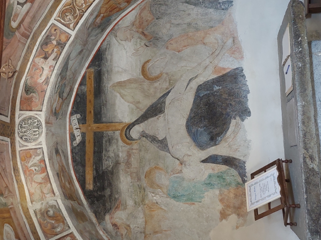Bussoleno - CAPPELLA DELLA  MADONNA DELLE GRAZIE-Madonna e Cristo deposto