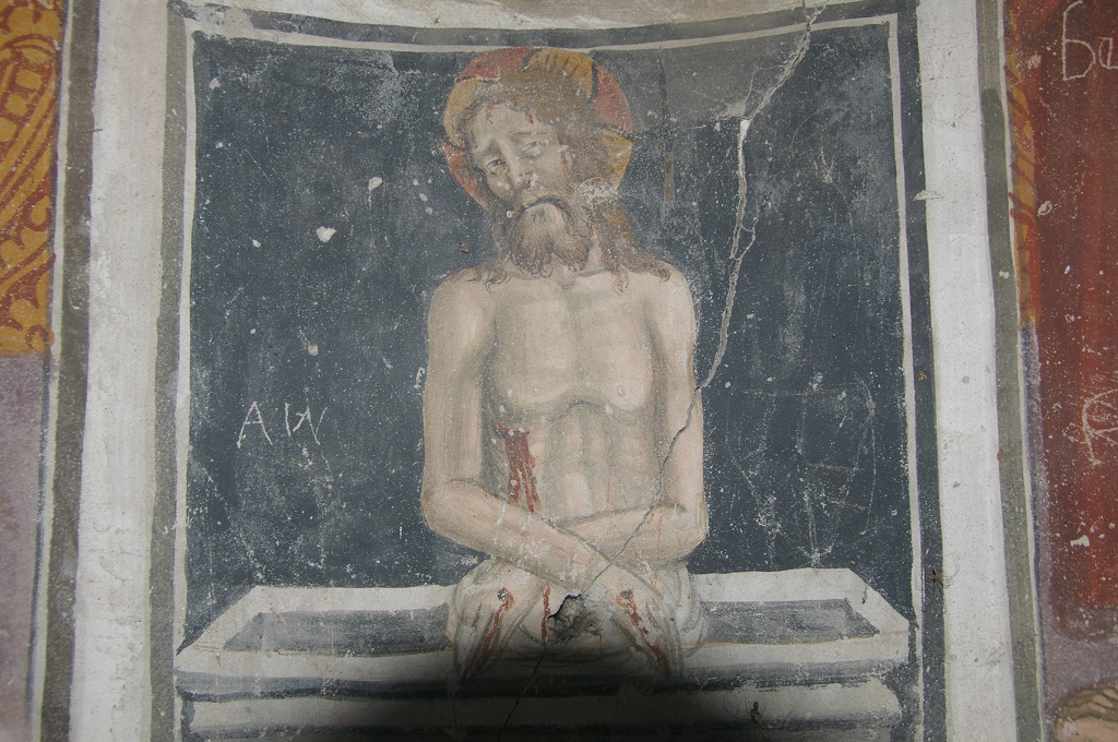Cavallermaggiore - CHIESA DI SAN PIETRO-Cristo nel sepolcro