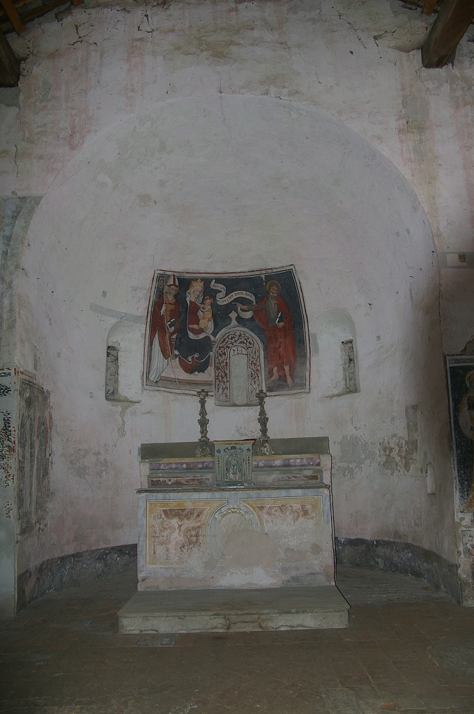 Cavallermaggiore - CHIESA DI  SAN PIETRO-Affresco abside sinistra
