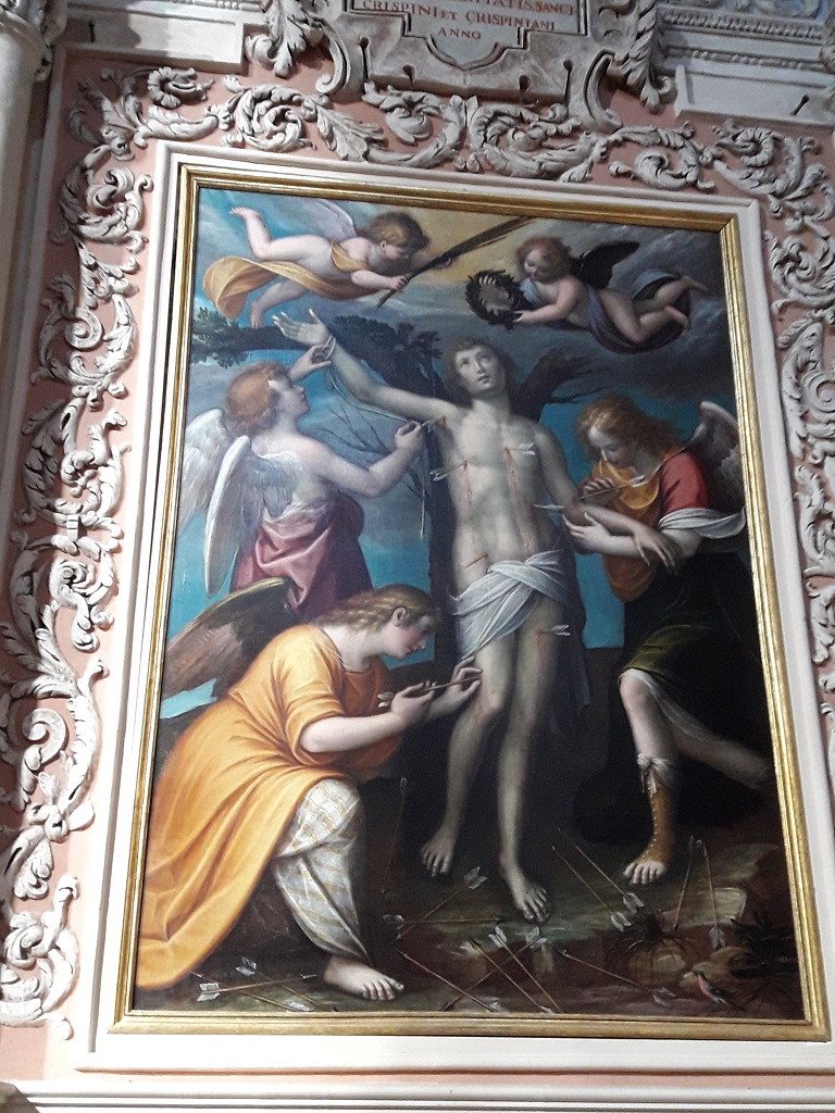 Martirio di San Sebastiano di Orsola Caccia