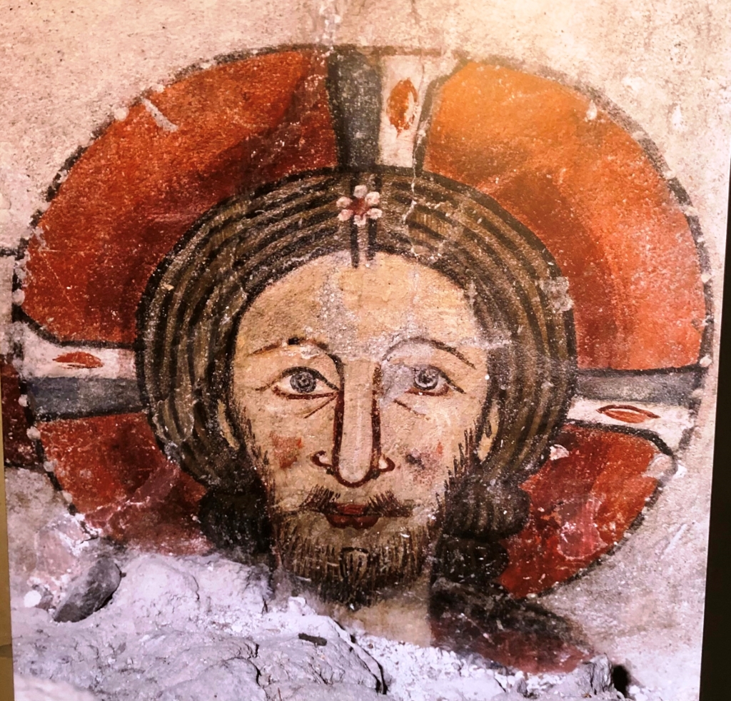 Dattaglio volto di Cristo