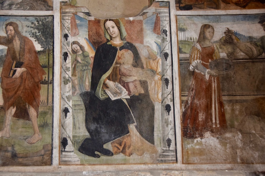Cappella Provana - Madonna col Bambino