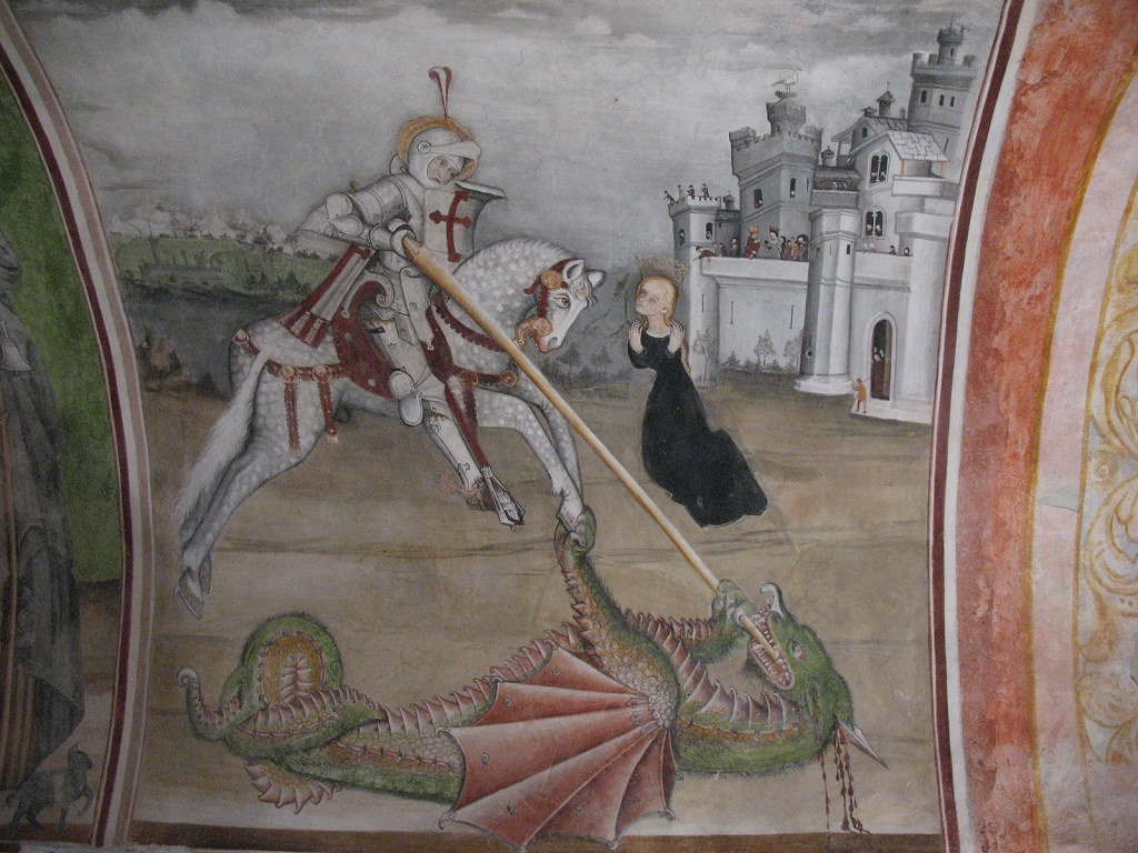 San Giorgio che trafigge il drago