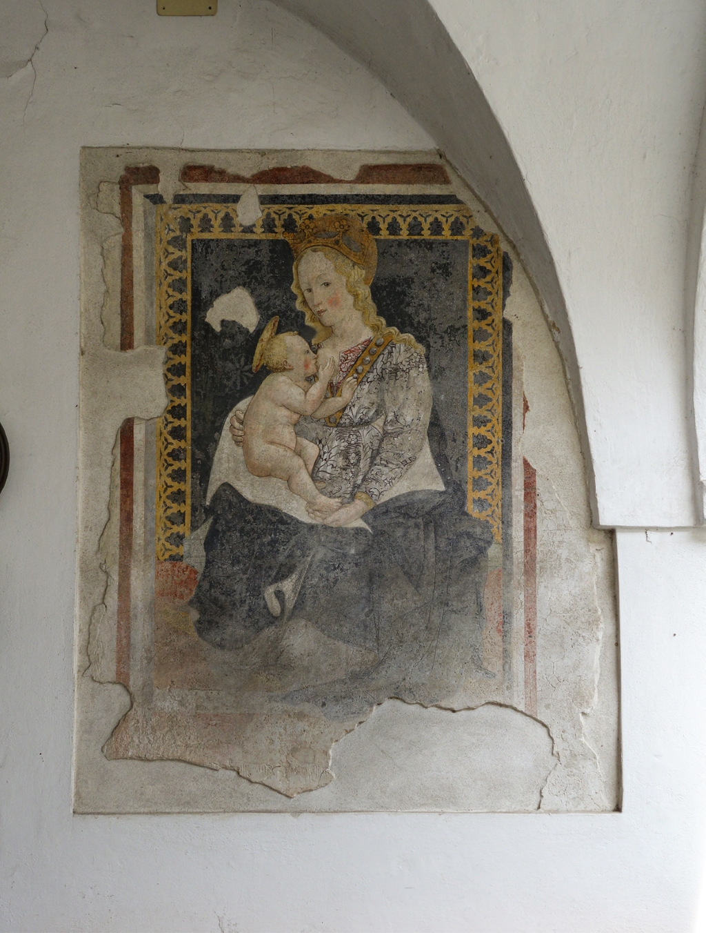 Madonna del Latte nella casa parrocchiale