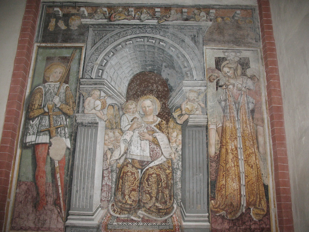 Madonna, San Sebastiano e Santa Agata